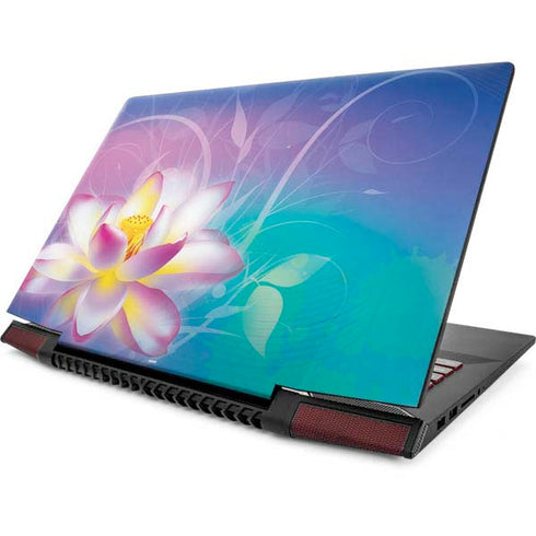 Lotus Floral Pattern Lenovo IdeaPad Skin
