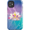 Lotus Floral Pattern iPhone 11 Impact Case
