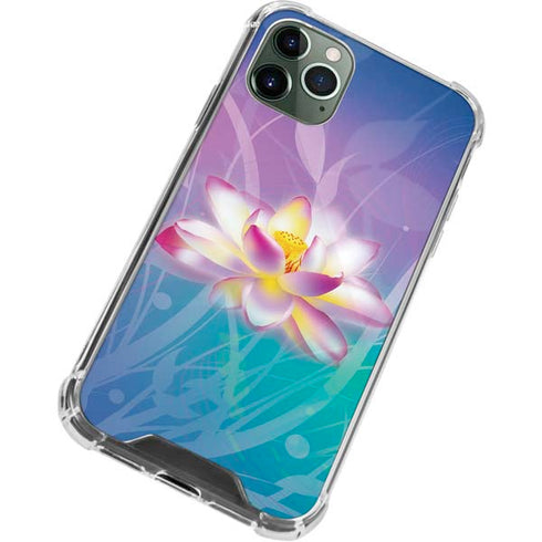 Lotus iPhone 11 Pro Max Clear Case