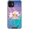 Lotus Floral Pattern iPhone 12 Clear Case