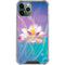 Lotus Floral Pattern iPhone 12 Pro Clear Case