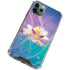 Lotus Floral Pattern iPhone 12 Pro Clear Case