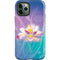Lotus Floral Pattern iPhone 12 Pro Impact Case