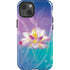 Lotus Floral Pattern iPhone 14 Impact Case