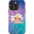 Lotus Floral Pattern iPhone 14 Pro Impact Case