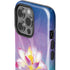 Lotus Floral Pattern iPhone 14 Pro Impact Case