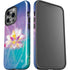 Lotus Floral Pattern iPhone 14 Pro Impact Case