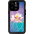 Lotus Floral Pattern iPhone 14 Pro Waterproof Case