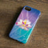 Lotus Floral Pattern iPhone 8 Pro Case