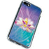 Lotus Floral Pattern iPhone SE (2nd & 3rd Gen) Clear Case