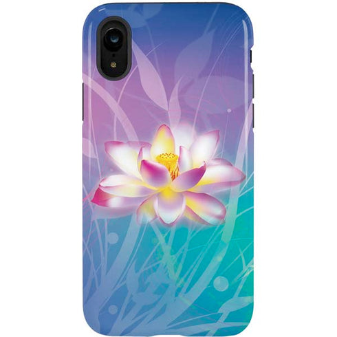 Lotus Floral Pattern iPhone XR Pro Case