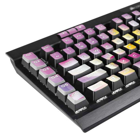 Lotus Floral Pattern K95 RGB PLATINUM Mechanical Gaming Keyboard Skin