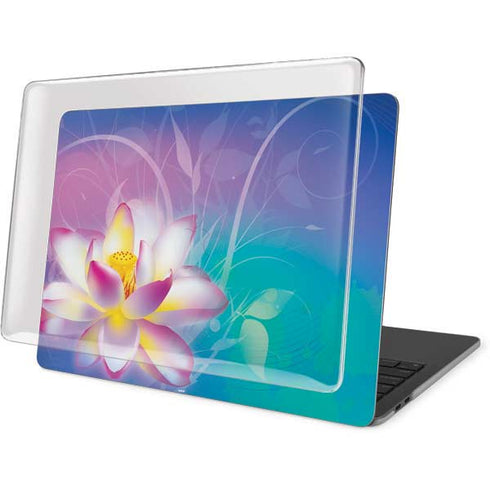Lotus Floral Pattern MacBook Pro 15in (2016-19) Case plus Skin