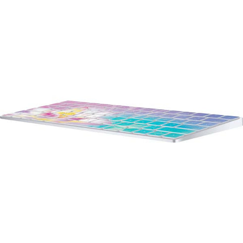 Lotus Floral Pattern Magic Keyboard Skin