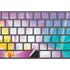 Lotus Floral Pattern Magic Keyboard with Numeric Keypad Skin