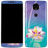 Lotus Floral Pattern Moto E5 Plus Skin
