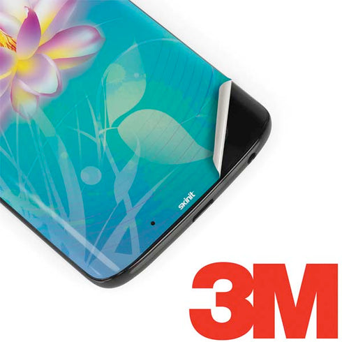 Lotus Floral Pattern Moto G6 Skin