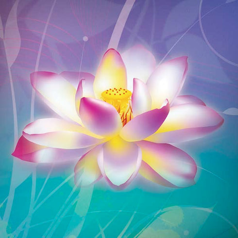 Lotus Floral Pattern Moto G6 Skin