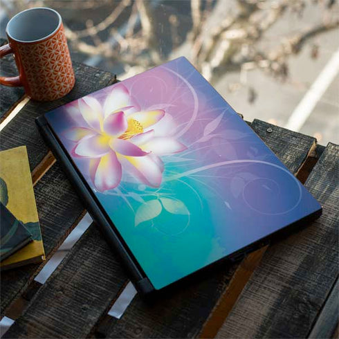 Lotus Floral Pattern MSI GS65 Stealth Laptop Skin