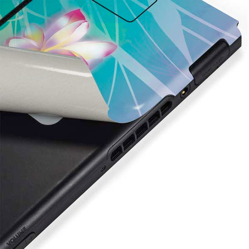 Lotus Floral Pattern Nintendo Switch Bundle Skin