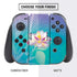 Lotus Floral Pattern Nintendo Switch Bundle Skin