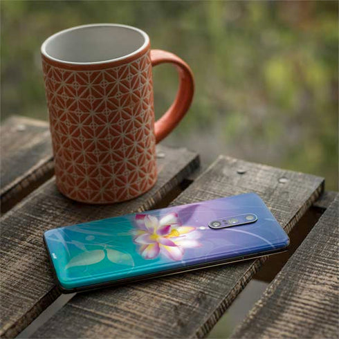 Lotus Floral Pattern OnePlus 7 Pro Skin
