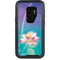 Lotus Floral Pattern Otterbox Defender Galaxy Skin