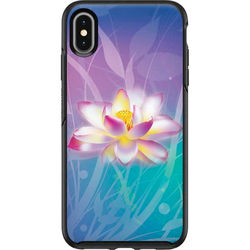 Lotus Floral Pattern Otterbox Symmetry iPhone Skin
