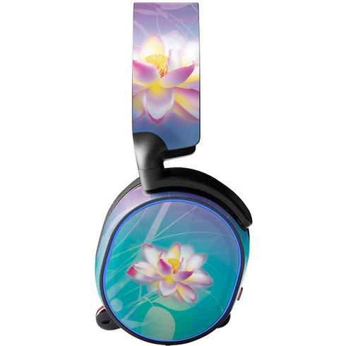 Lotus Floral Pattern SteelSeries Arctis 3 Skin