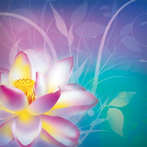 Lotus Floral Pattern Surface Book 2 13.5in Skin