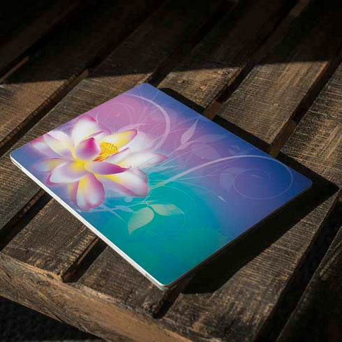 Lotus Floral Pattern Surface Laptop 2 Skin