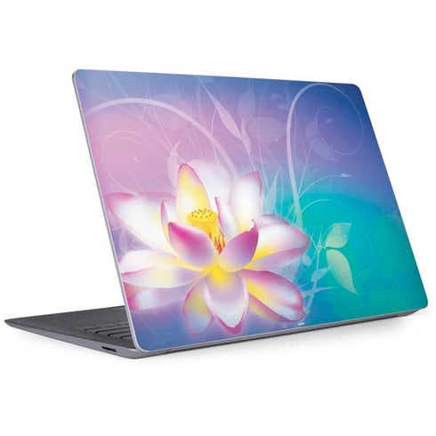 Lotus Floral Pattern Surface Laptop 3 13.5in Skin