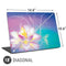 Lotus Floral Pattern Universal Laptop 18in (14.6 x 10.6in) Skin