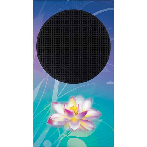 Lotus Floral Pattern Xbox Series S Bundle Skin