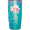 Lotus Floral Pattern Yeti 20oz Tumbler Skin