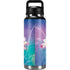 Lotus Floral Pattern YETI Rambler 36oz Bottle Skin