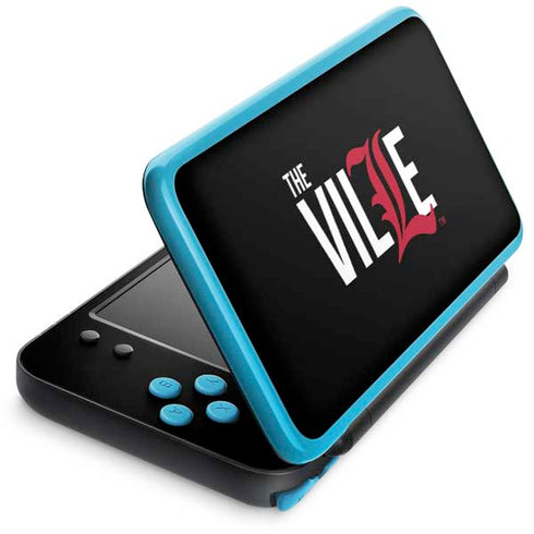 University of Louisville Black Background Nintendo 2DS XL (2017) Skin