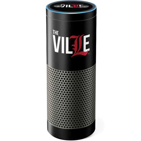 University of Louisville Black Background Amazon Echo Skin