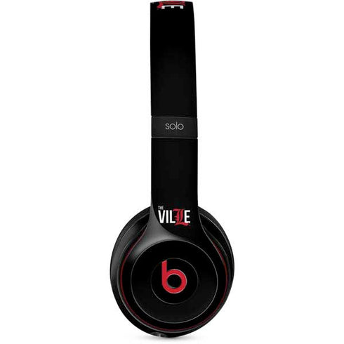 University of Louisville Black Background Beats Solo 2 Wireless Skin