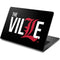 University of Louisville Black Background Dell Chromebook Skin