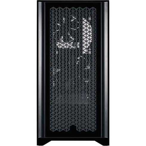 University of Louisville Black Background Corsair 4000D Tempered Glass Mid-Tower ATX Case Skin