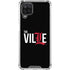 University of Louisville Black Background Galaxy A12 Clear Case