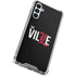 University of Louisville Black Background Galaxy A14 5G Clear Case