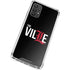 University of Louisville Black Background Galaxy A32 5G Clear Case