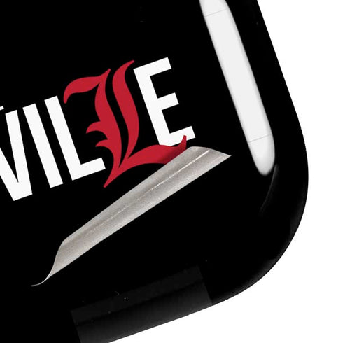 University of Louisville Black Background Galaxy Buds Pro Skin