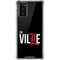 University of Louisville Black Background Galaxy Note20 5G Clear Case