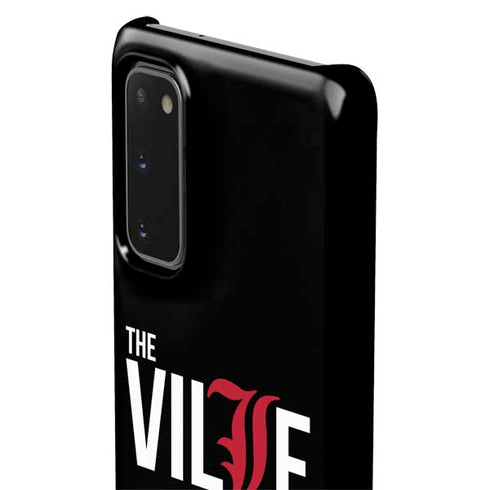 University of Louisville Black Background Galaxy S20 Lite Case