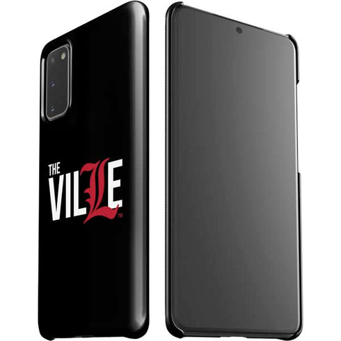 University of Louisville Black Background Galaxy S20 Lite Case