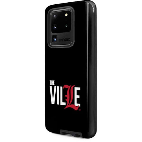 University of Louisville Black Background Galaxy S20 Ultra 5G Pro Case