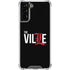 University of Louisville Black Background Galaxy S21 FE Clear Case